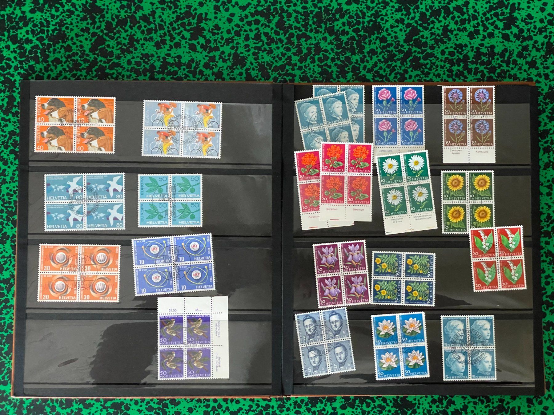 Tous les timbres: Viererblöcke 205 Stück – Neuf (Voir description) à Menzingen par Wlukas 5