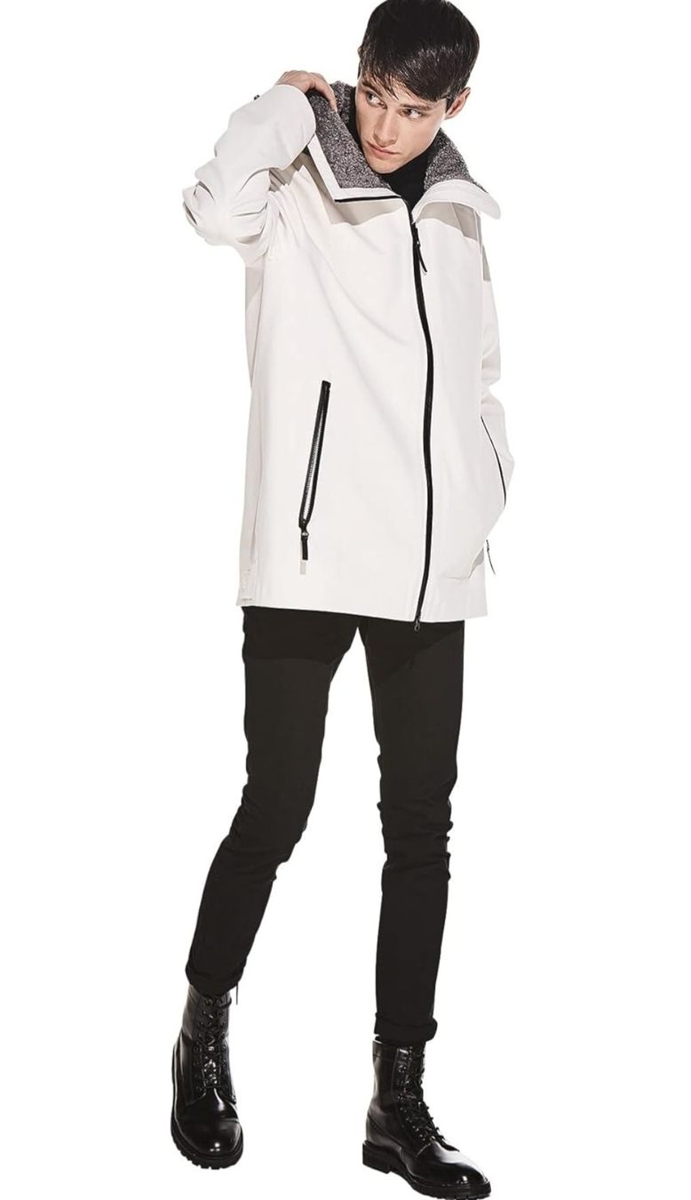 Jack Wolfskin Giacche: Jack Wolfskin The Slickshell Jacket Herren weiss Grösse M – Nuovo e nell'imballaggio originale da Braunau venduto da Brand-Store 7