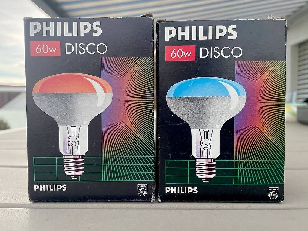 Philips Lampade: Philips Couleur & Disco E27 3er Set Vintage – Usato da Niedergösgen venduto da horvart 1