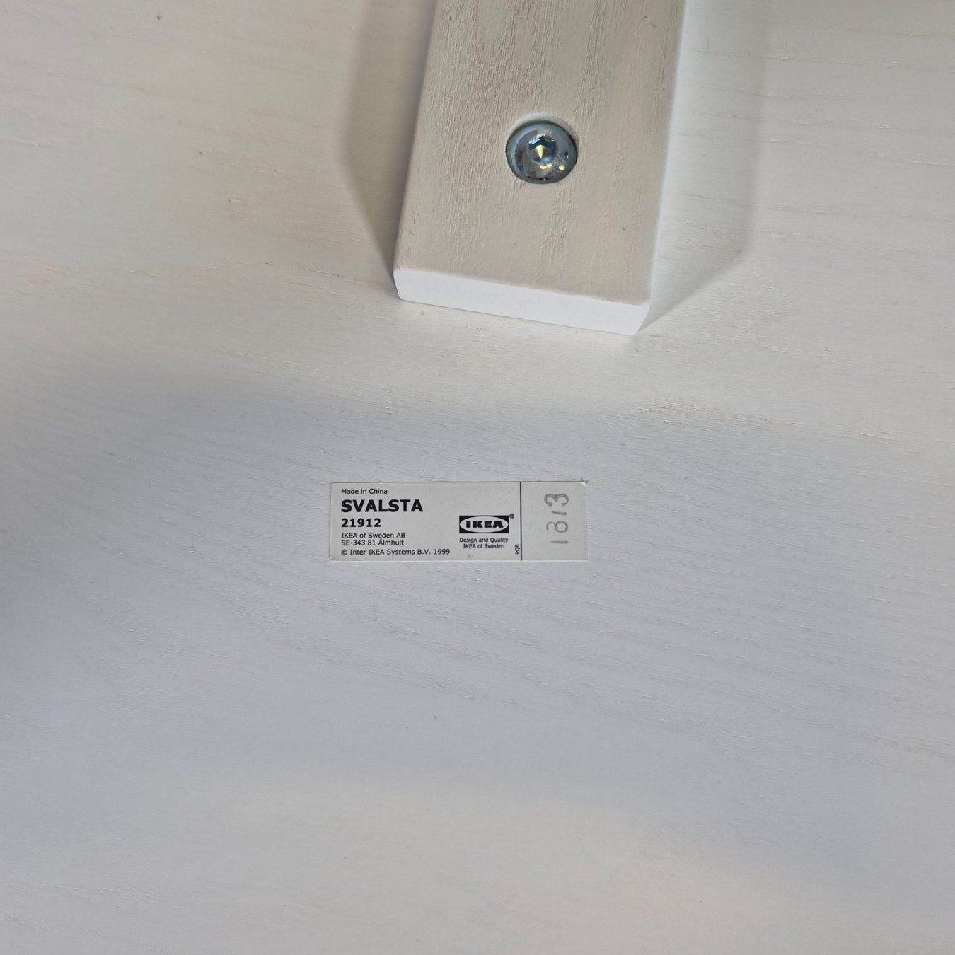 Ikea Tavoli: Set Ikea Svalsta 1999 Beistelltisch Coffee-Table weiss – Usato da Nottwil venduto da Wondewa-Shop 6