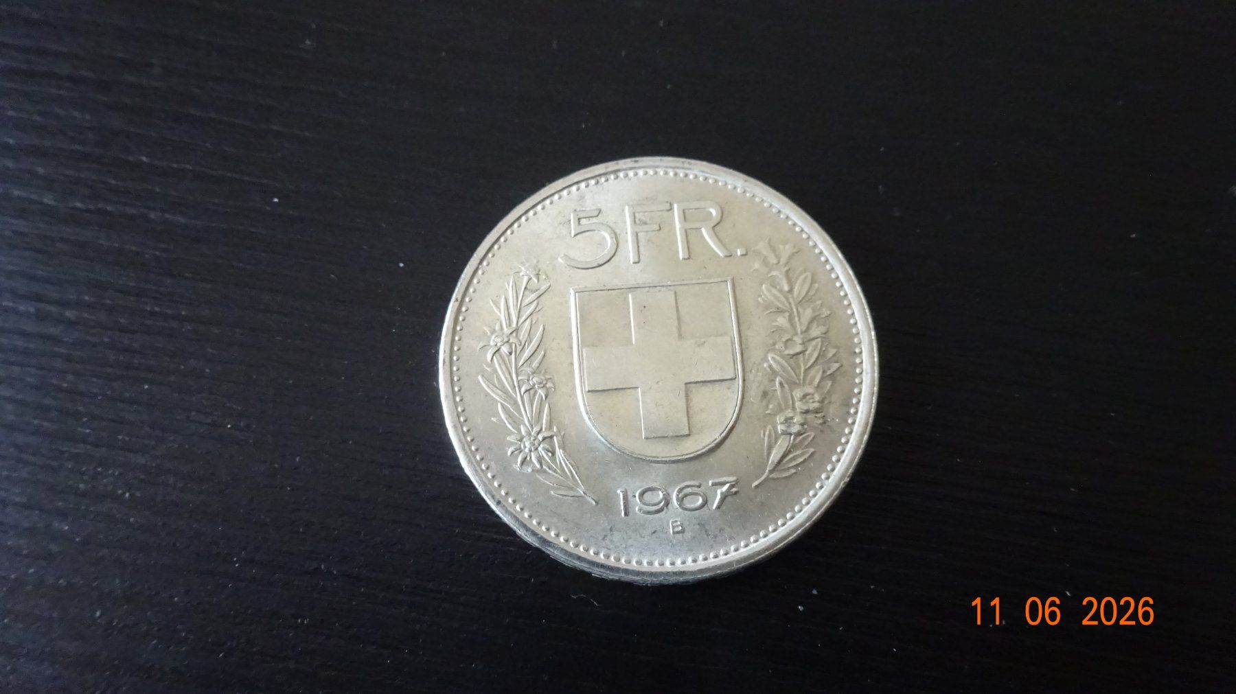 Tutti le monete: 5 Fr 1967 Silber – Usato da bassecourt venduto da Oursvert