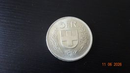 5 Fr 1967 Silber