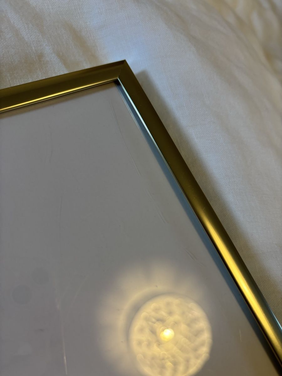 Foto & Immagini: Poster Bild mit Herz und Gold Rahmen  – Usato da Winterthur venduto da beijaflor777 1