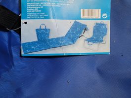 Strand 3er Set: Liegestuhl, Stuhl, Tasche - Neu & Original!