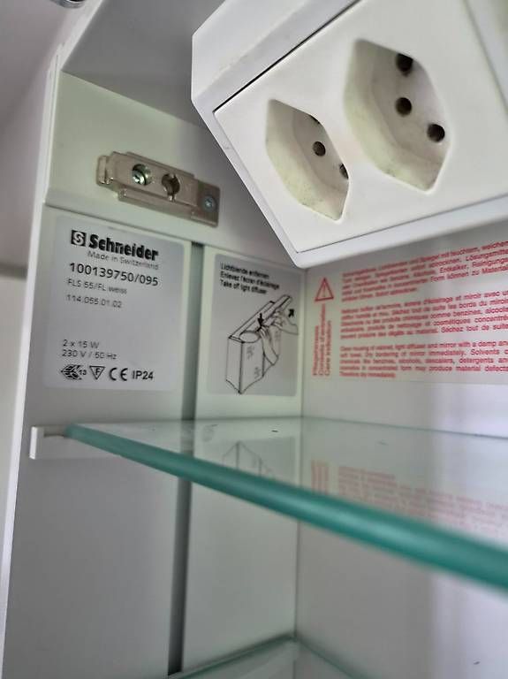 Armadietti a specchio: 2x Schneider Spiegelschrank FLS 55 – Usato da Seuzach venduto da Muehlben 4