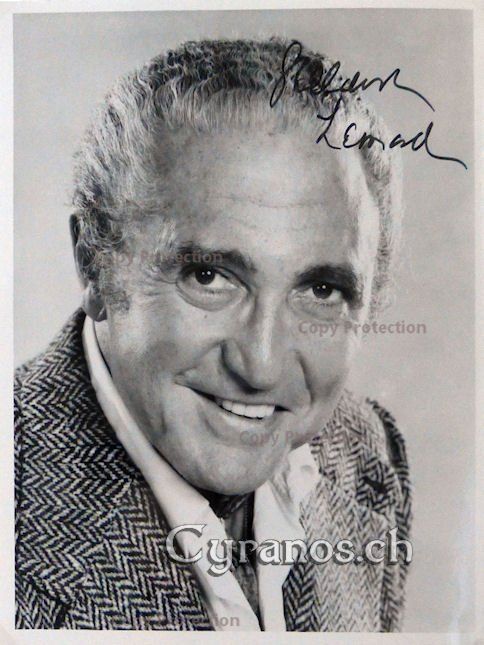 Autographes: Sheldon Leonard (1907-1997) Schauspieler - Autogramm – D'occasion à Dietikon par cyranos.ch
