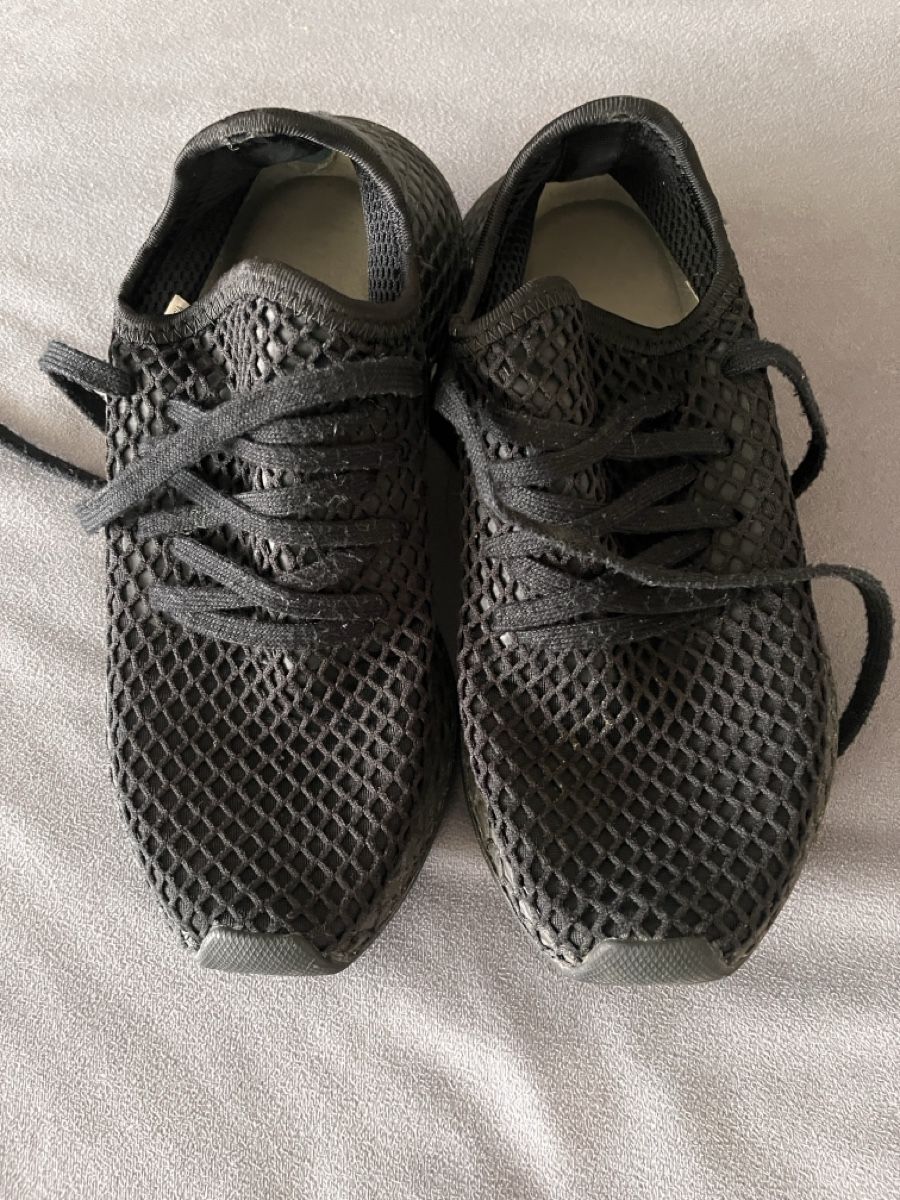 Adidas Scarpe da uomo: Schwarze Adidas Sneaker, Gr.: 38,5 / UK5,5 – Usato da Zürich venduto da MariaSusanne