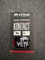 Venum Kontact Boxing Handwraps 4 m, Rot