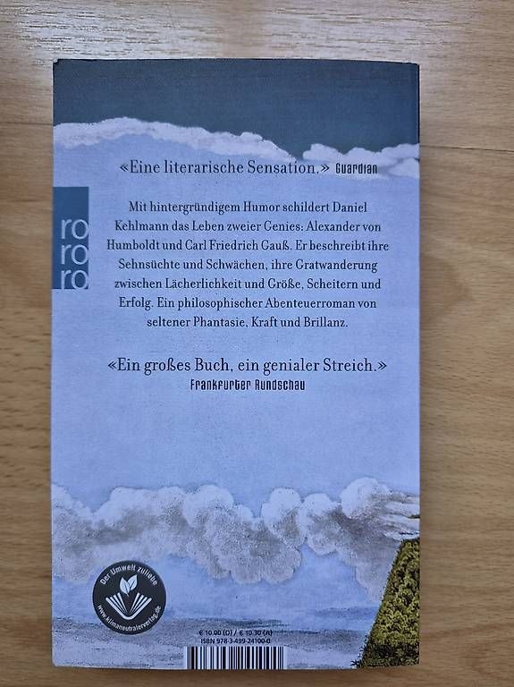 Bücher: Die Vermessung der Welt - Daniel Kehlmann – Neu und originalverpackt aus Buttisholz von toni_hug 1