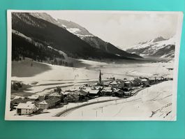 Ansichtskarte Scanfs Ober Engadin, Feldpost gelaufen