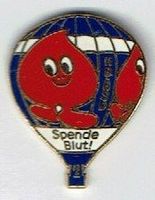 Spende Blut Ballon