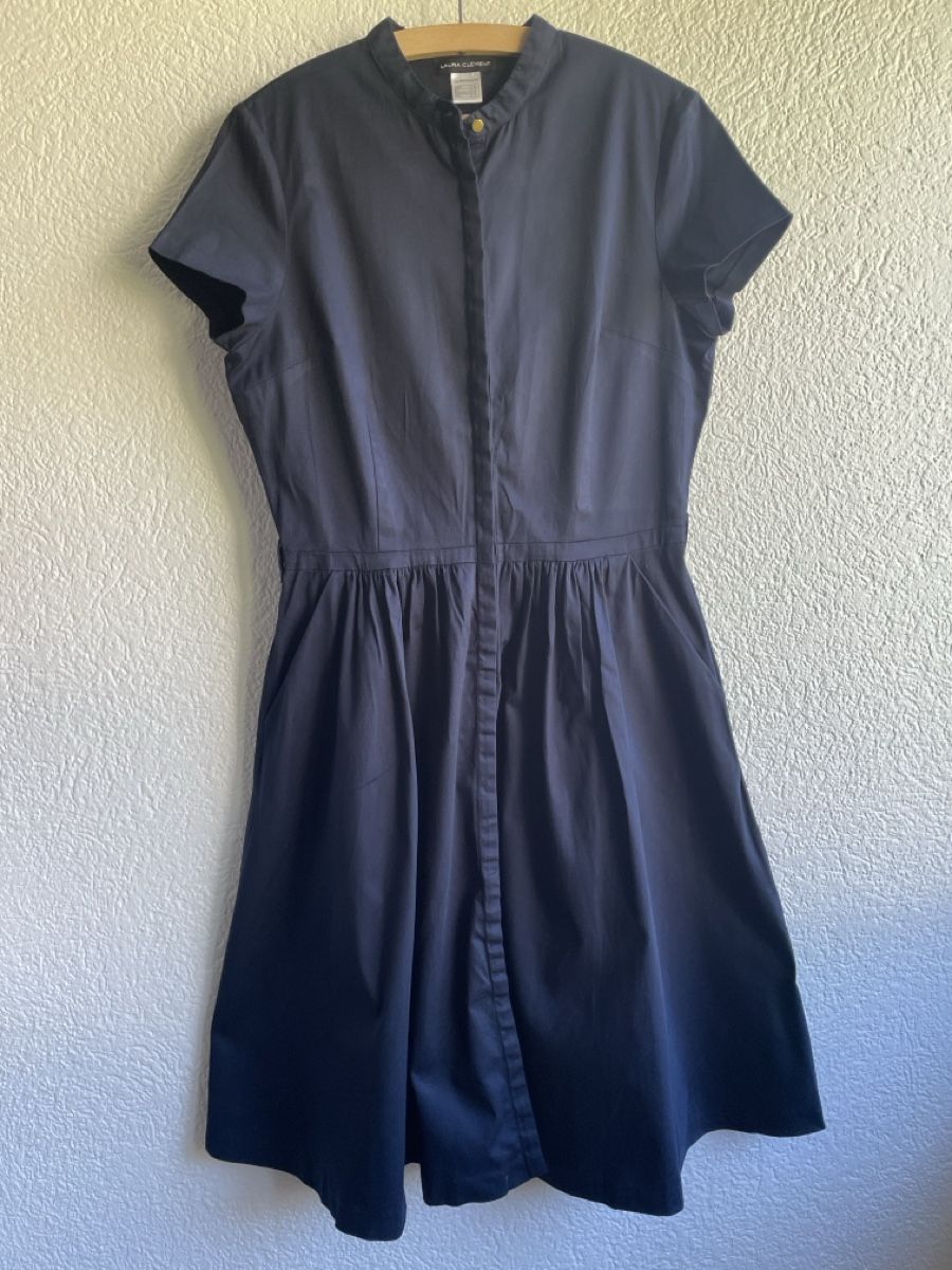 Vestiti: Robe Laura Clement bleu marine – Usato da Martigny venduto da Lea_lucci