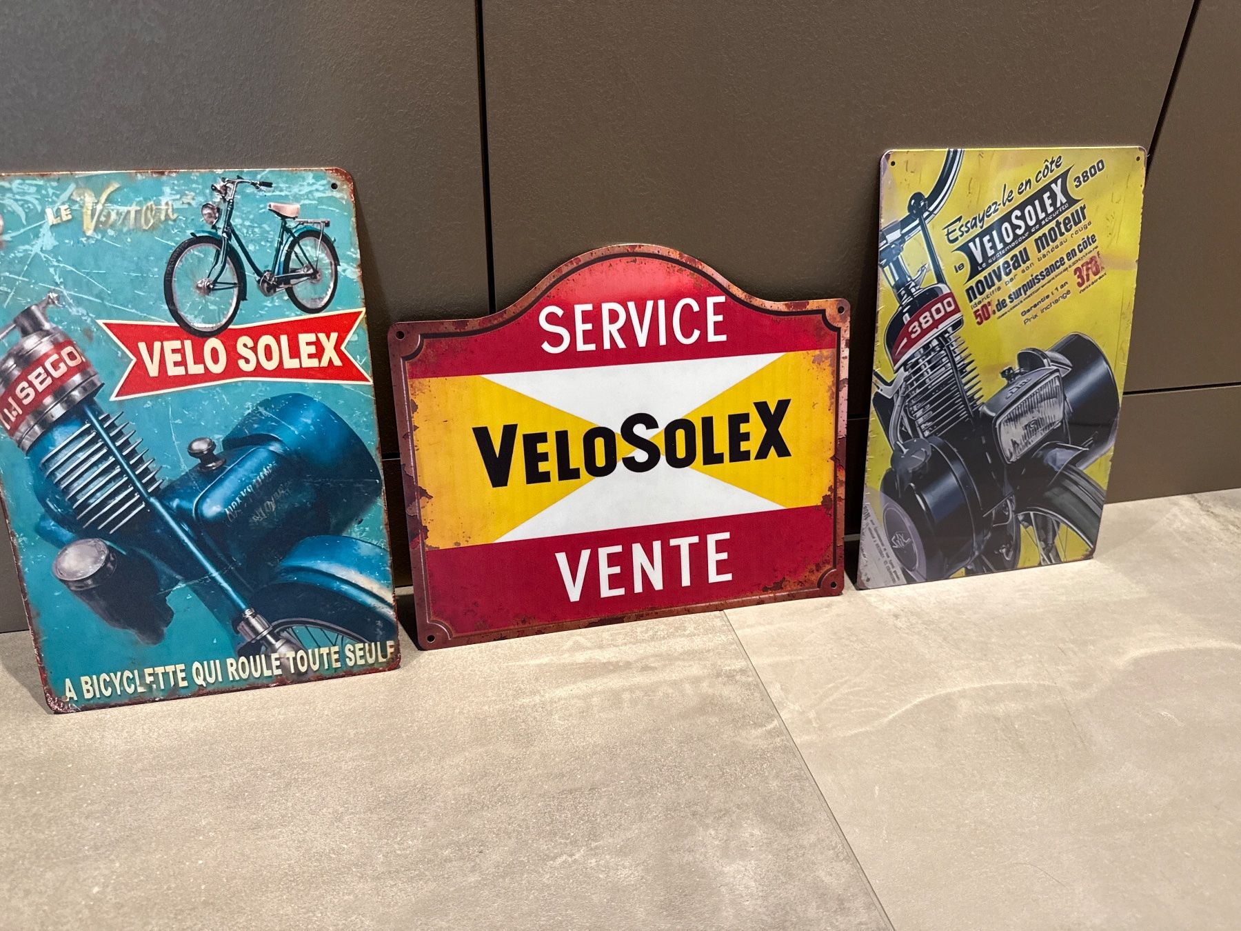 Solex Schilder: Ab 1.- CH /%% Velo SOLEX Design Vintage Tafel NEU ! SCHILD! – Neu und originalverpackt aus Seon von Aaargauer01 9