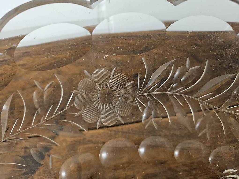 Schalen: Kristallschale handgeschliffen mit Füssen  – Gebraucht aus Bern von kleidi 3