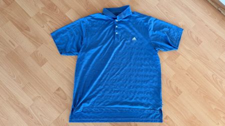 T-Shirt - Poloshirt ADIDAS blau Gr. 2XL / XXL