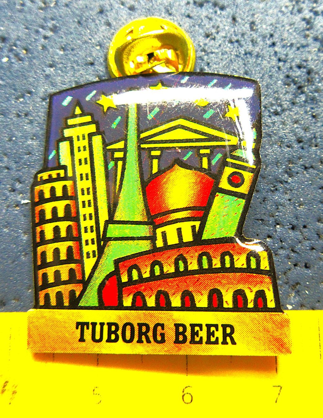Placchette & Badge: TUBORG BIER BEER PIN – Usato da Ettingen venduto da Hausi4711