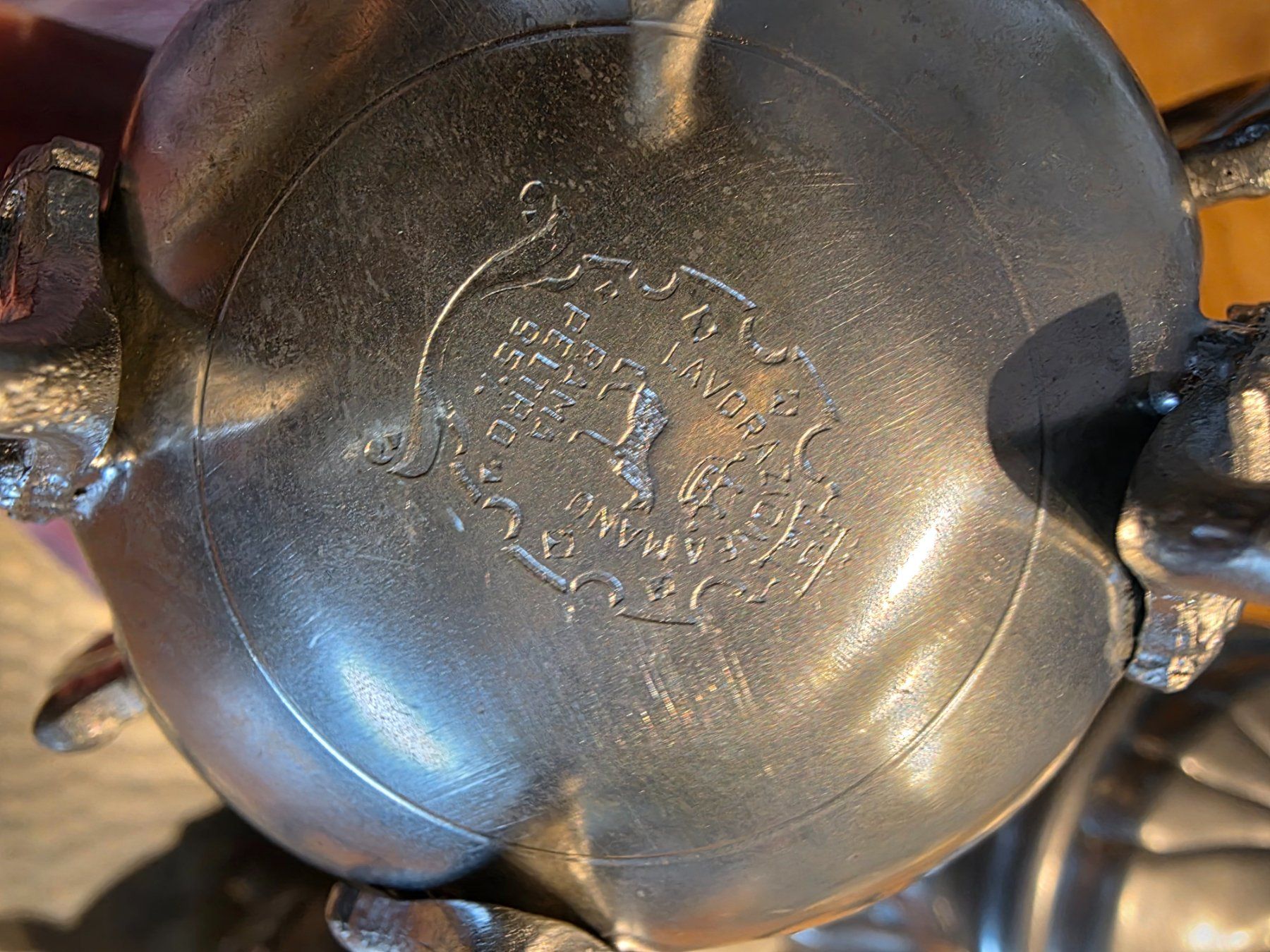 Set di piatti: Antikes Zinn-Kaffeeservice, 4-teilig – Usato da Thayngen venduto da ggg71 5