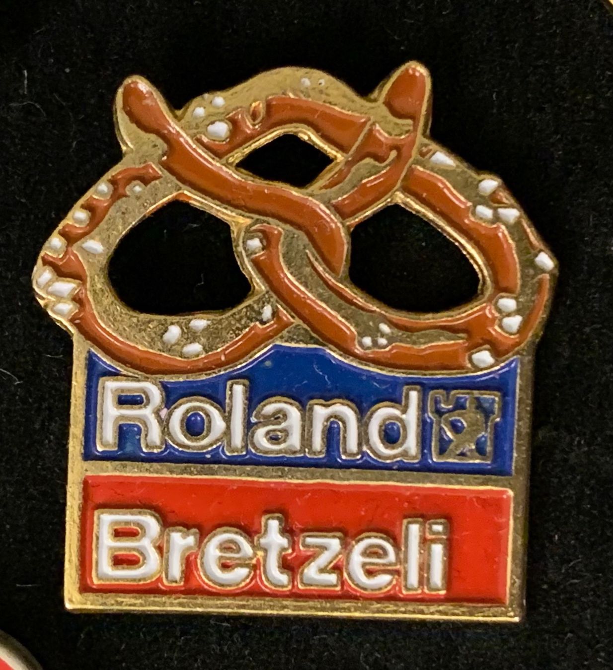 Placchette & Badge: Pin Roland Brezel – Nuovo (secondo la descrizione) da Oberweningen venduto da Jogi2