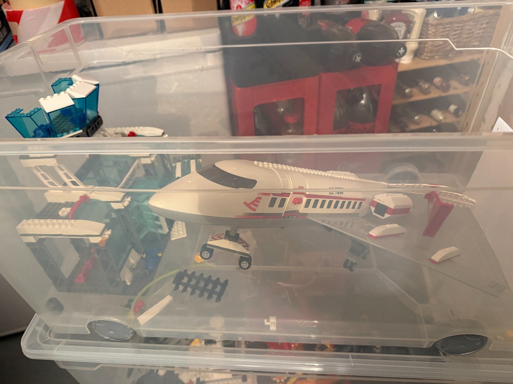 Lego Kit di costruzioni: Lego Flughafen mit Flugzeug – Usato da Istighofen venduto da diefja