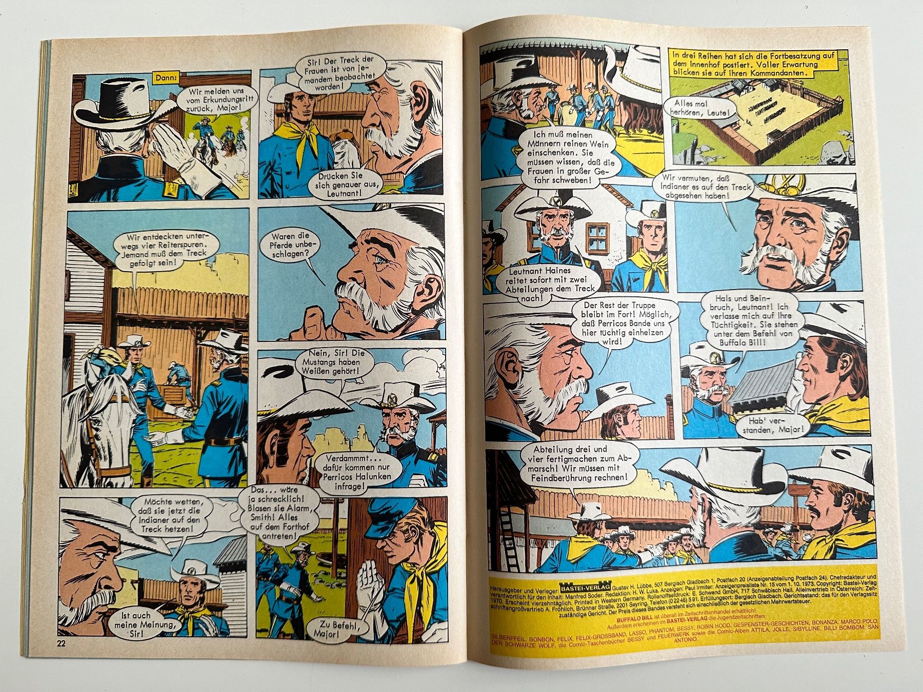 Fumetti: BUFFALO BILL NR. 385 - ZUSTAND 1-2 – Usato da Münsingen venduto da Ganjam 6