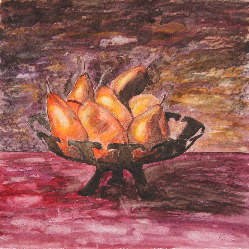 Dipinti: Aquarell: Pears – Nuovo (secondo la descrizione) da Fribourg venduto da erw_68dx
