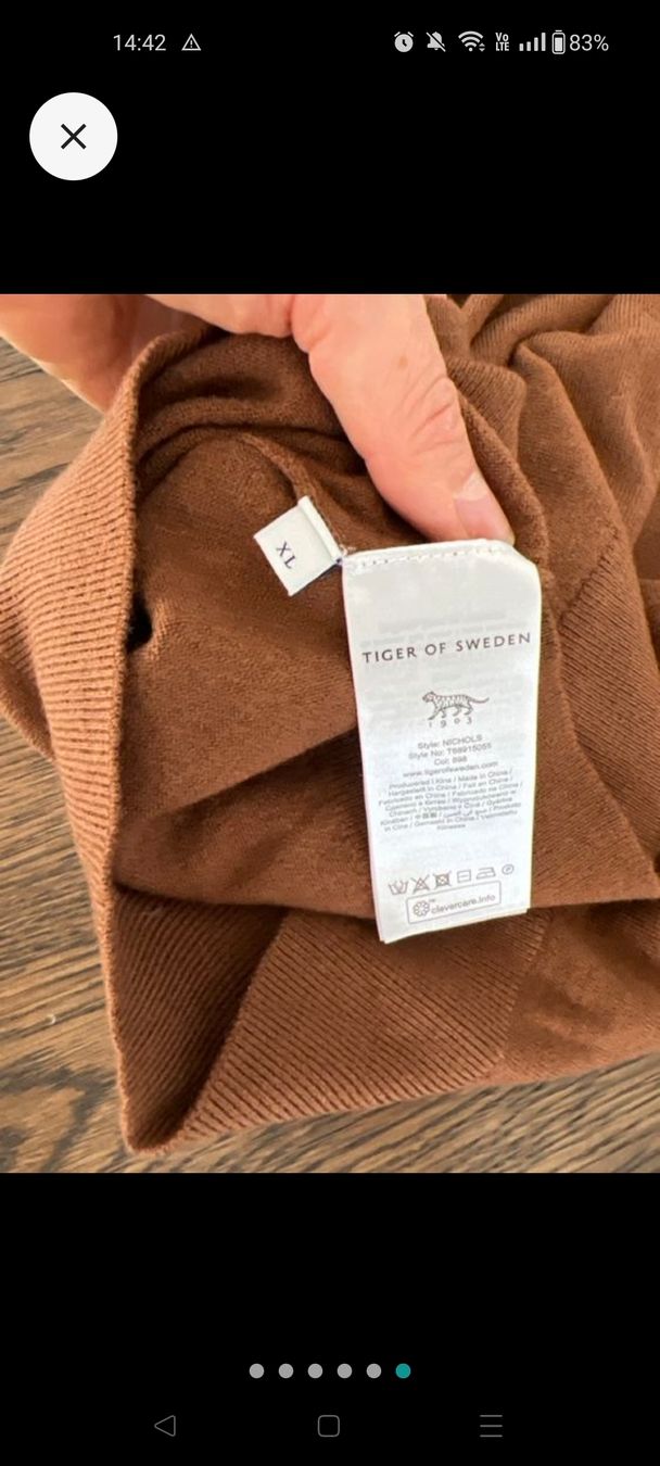 Pullover & Sweatshirts: Tiger of Sweden Wollpullover, Merino Grösse M-L, Top Zustand – Gebraucht aus Zürich von klaka 5