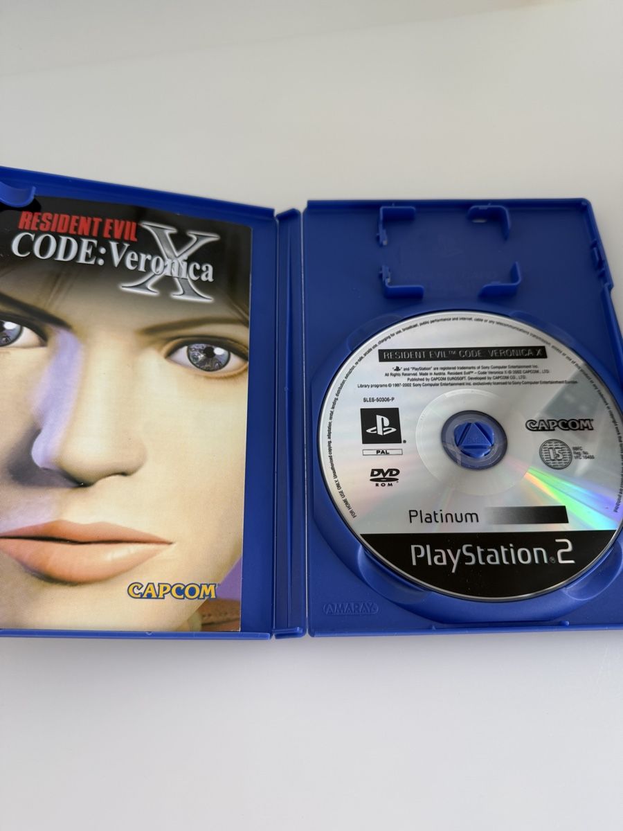 Sony Spiele: Jeu Resident Evil Code Veronica X PS2 Version Platinum – Neu (gemäss Beschreibung) aus Rolle von dan_2607 1