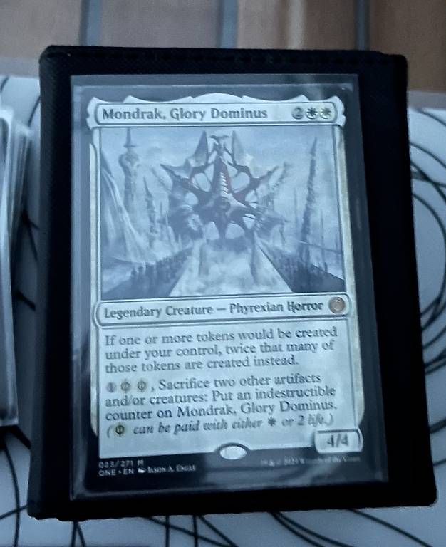 Magic The Gathering Cartes à collectionner: Mondrak Token Mtg Commander Deck – D'occasion à Jegenstorf par san_k6xs