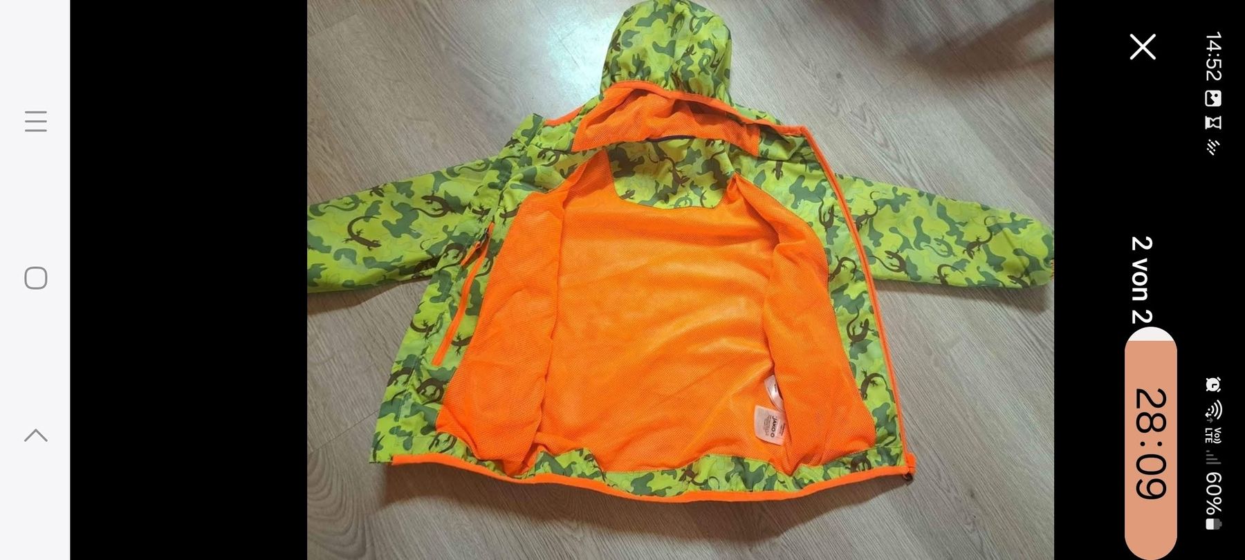 Giacche & Cappotti: regenjacke 104/110 – Usato da Eriswil venduto da swe_t72b 1