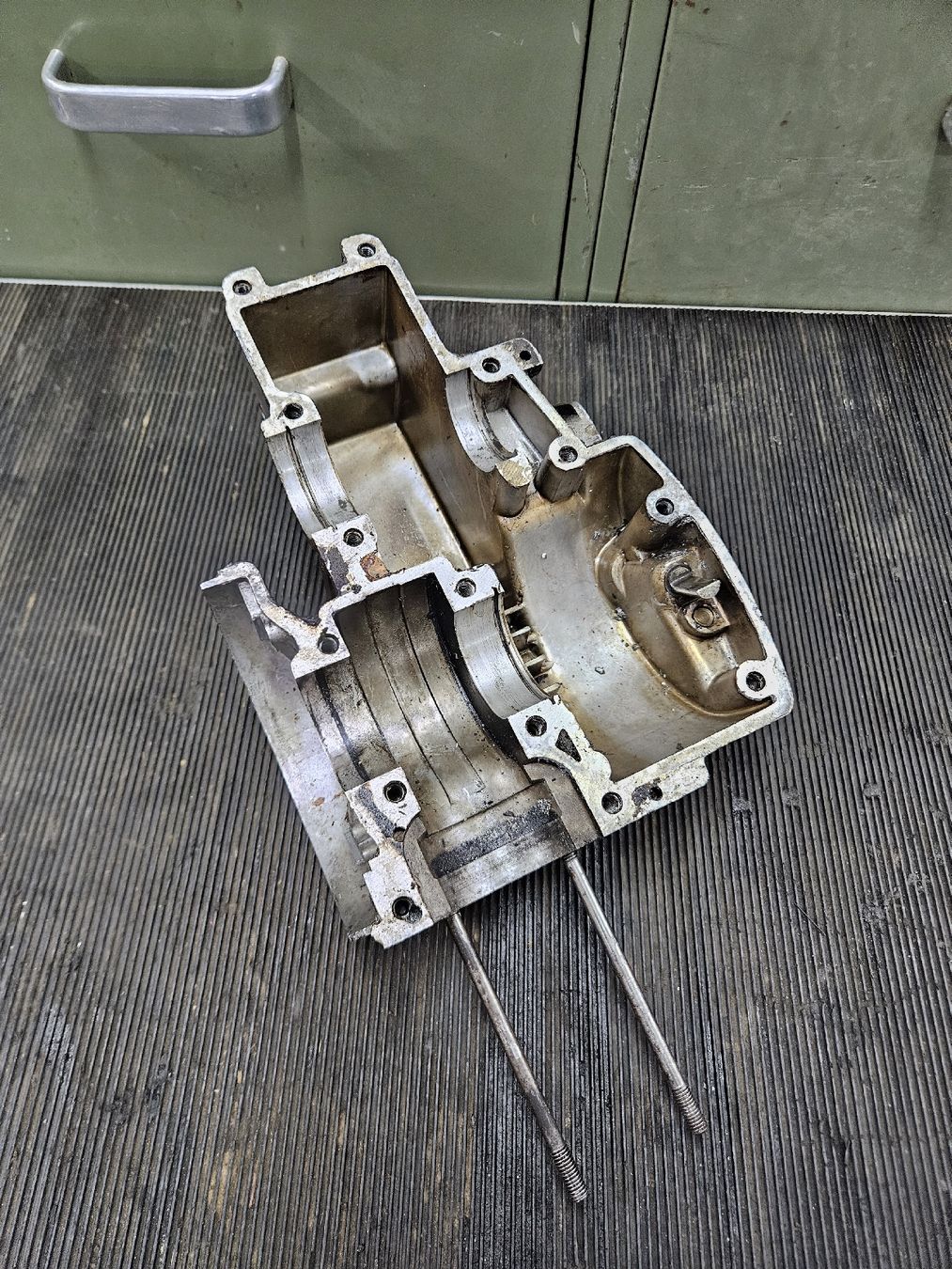 Puch Parti ricambio per ciclomotori: Puch e50 obere Motorenhälfte  – Usato da Mellingen venduto da Mech-Service