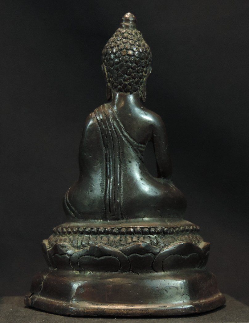 Skulpturen & Statuen: antiker Bronze Buddha aus Thailand – Gebraucht aus Duggingen von roterbambus 2