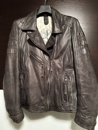 Lederjacke grau von Gipsy neu! 40/42