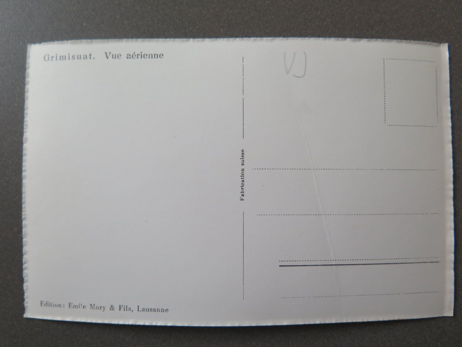 Cartoline postali: GRIMISUAT - FLUGAUFNAHME – Usato da Wittenbach venduto da lipasal 1