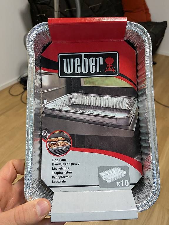 Weber Grills: Barquette Alu Barbecue Weber / lèchefrite – Gebraucht aus Neuchâtel von flo_p9ps 2