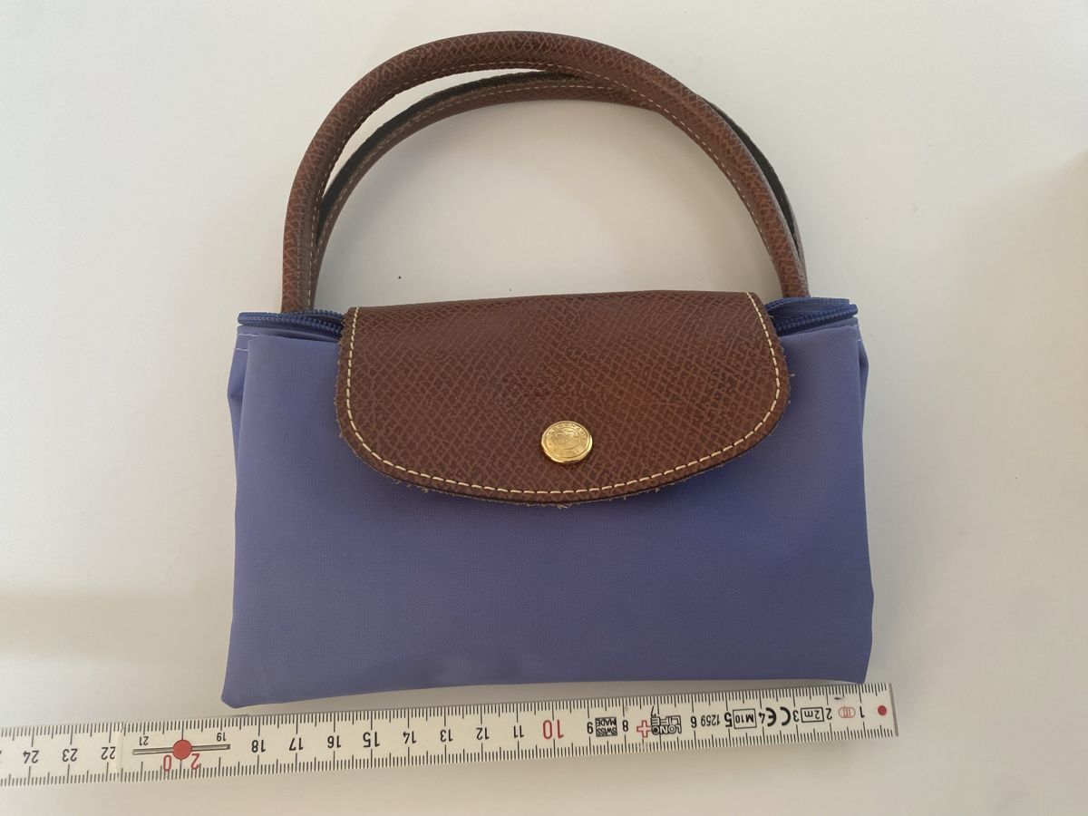 Longchamp Borse da donna: Longchamp Handtasche le Pliache, Lila, Klein – Usato da Aarau venduto da tschitta03 1