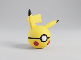 Pokeball Pikachu - 3D Printed