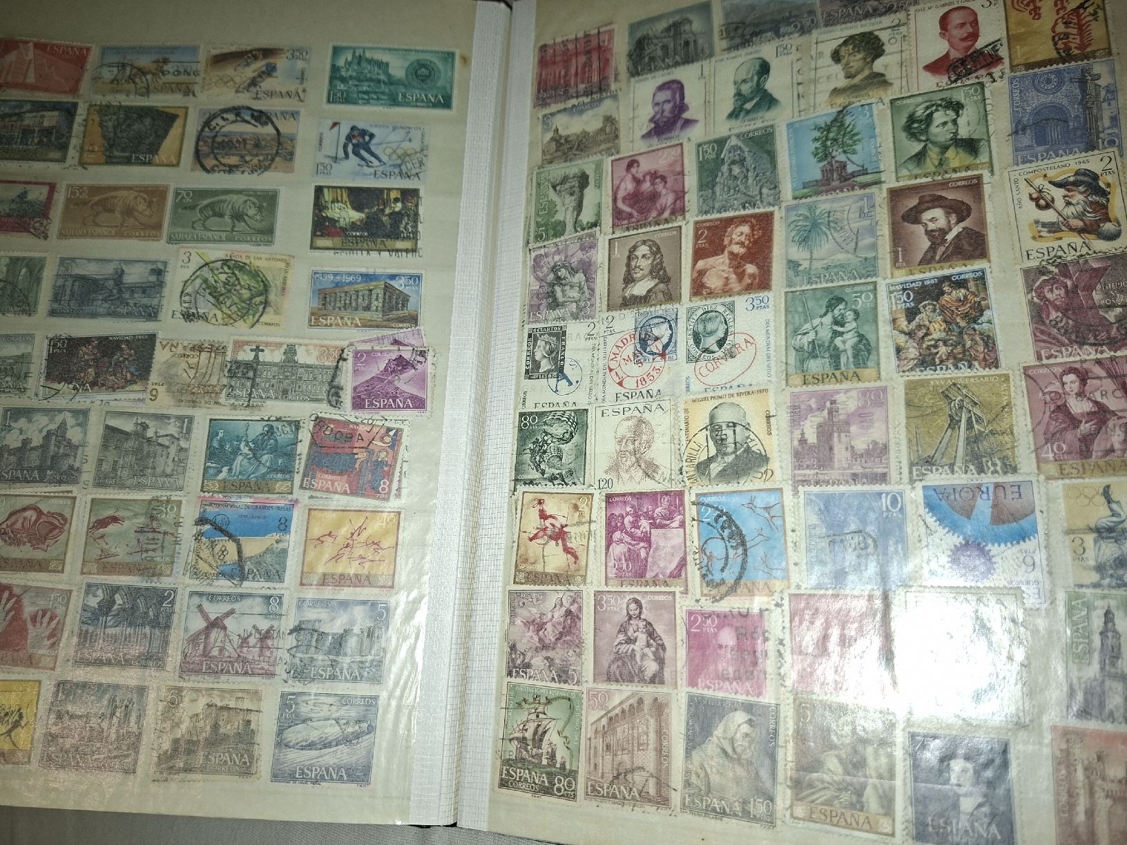 Alle Briefmarken: Sammlung Briefmarken Frankreich Italien – Gebraucht aus Balgach von SIMEON27 2