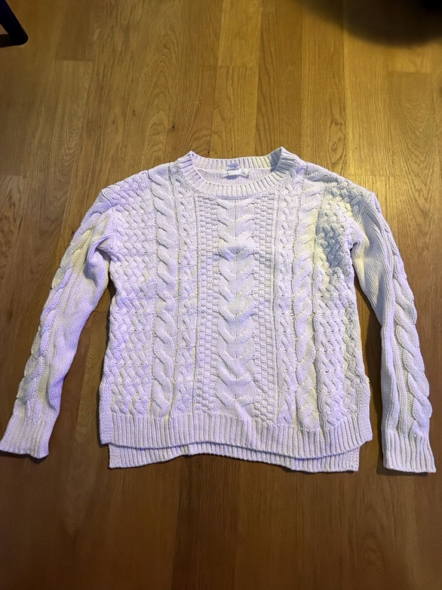 H&M Maglioni & Felpe: H&M Strickpullover, Grösse S, Cremeweiss, Winter Sale! – Usato da Stäfa venduto da Waykana15