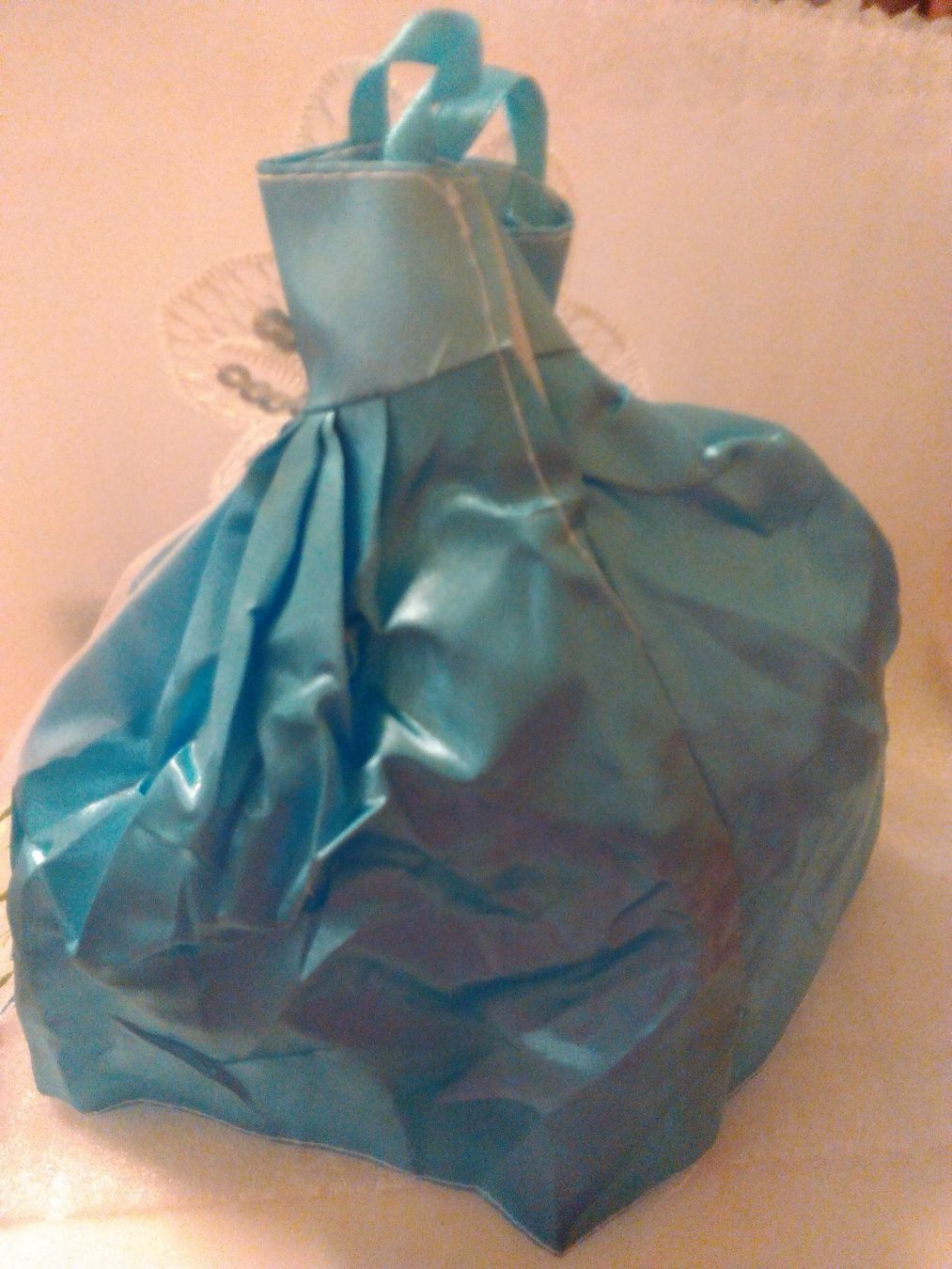Robes et jupes: BARBIE ABEND KLEID;;;HELLBLAU;GLANZIG – D'occasion à Basel par bijoutrie_4 5