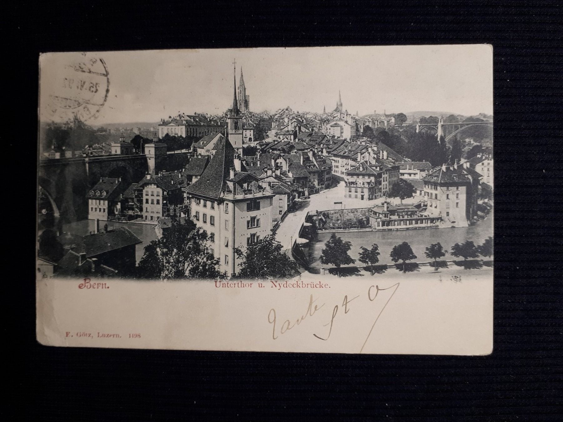 Cartoline postali: BERN 1902 - MIT MANGEL – Difettoso da Ponto Valentino venduto da giorgia06