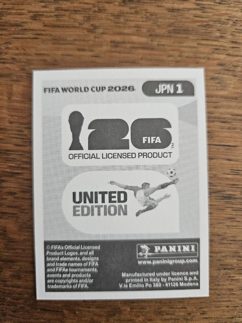 Panini Carte collezionabili: Panini Sticker WM 2026 - JPN 1 – Nuovo (secondo la descrizione) da Reinach BL venduto da BaselStar 1