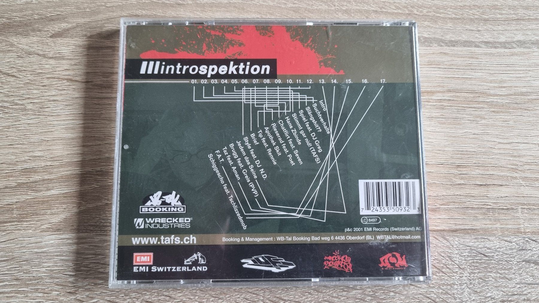 CD: Taz - Introspektion – Usato da Hagenbuch ZH venduto da lecterr55 2
