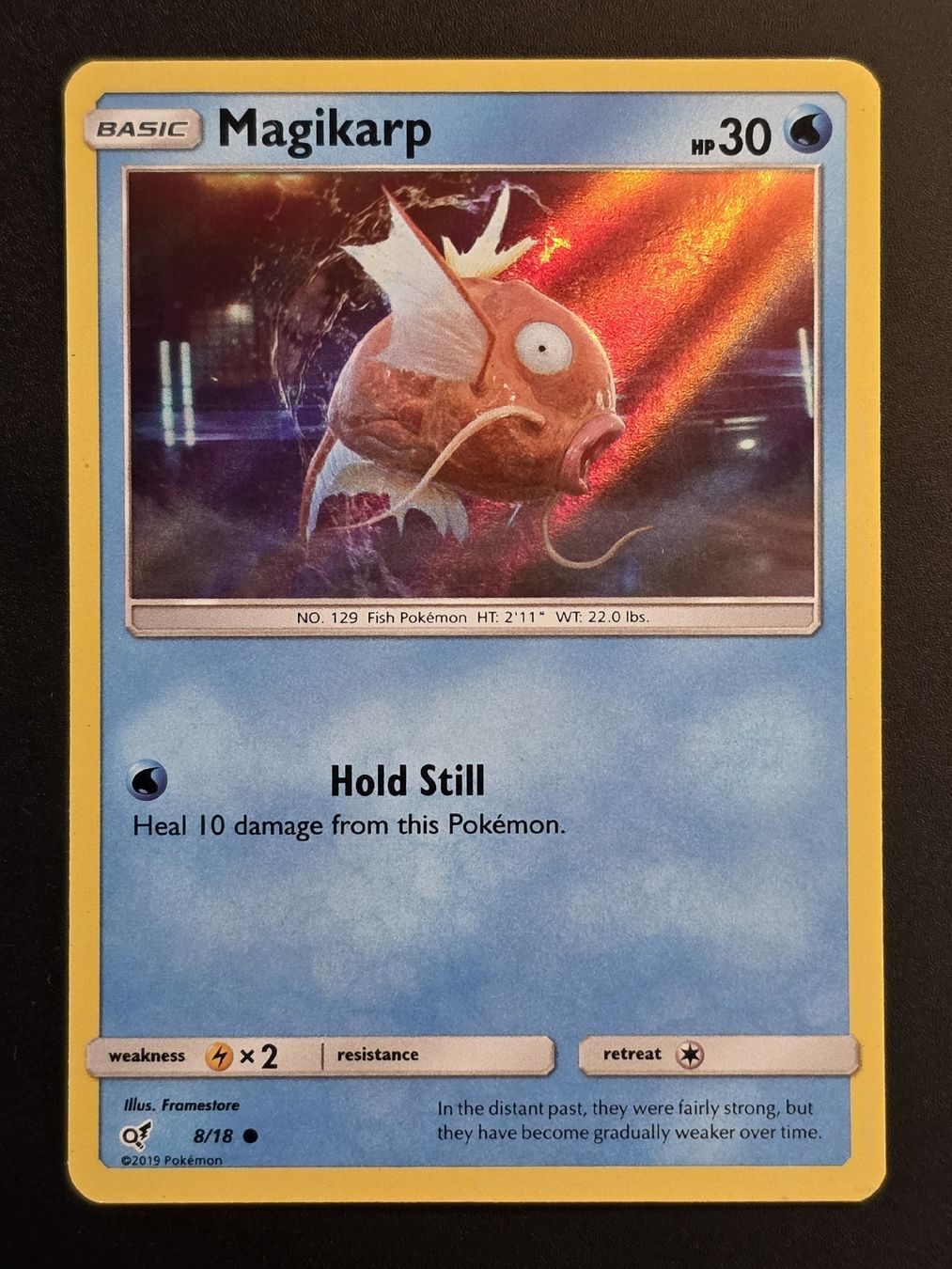 Pokémon Carte collezionabili: Magikarp 8/18 Pokémon Detective Pikachu EN – Nuovo (secondo la descrizione) da Basel venduto da MartinM.91