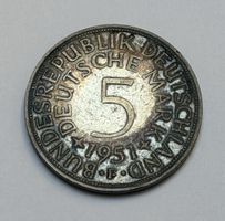 5 Reichsmark 1951 Bundesrepublik Deutschland F 11.21g