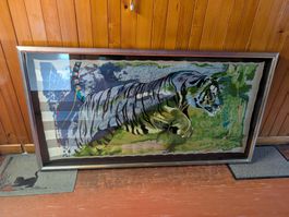 Rolf Knie "Tiger im Sprung"
