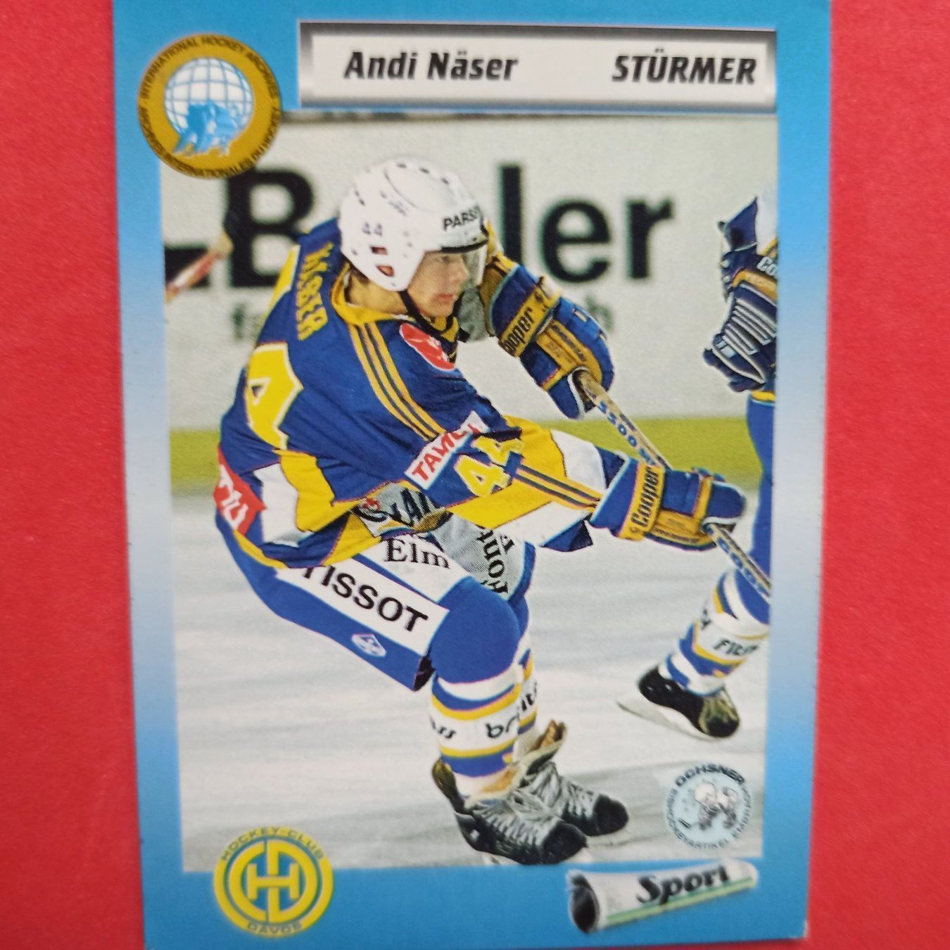 Carte collezionabili: Andi Näser - HCD - 1993/94 – Usato da Dübendorf venduto da kb86_MOVIE