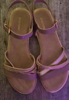 Sommer Sandalen Graceland Gr. 38 Gold/Beige Plateau