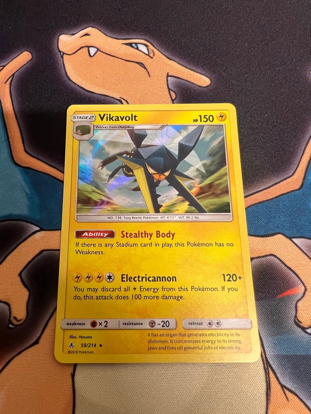 Pokémon Sammelbilder & Trading cards: Vikavolt (UNB 59) - Holo - Unbroken Bonds – Neu (gemäss Beschreibung) aus Bülach von Pfrenzel