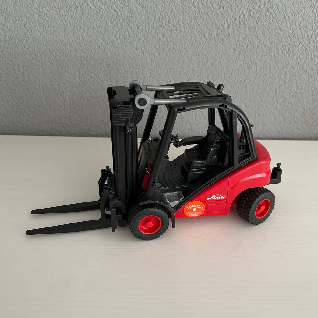 Bruder Giocattoli: Bruder Linde Gabelstapler - Set – Usato da Thun venduto da Rowaner 6