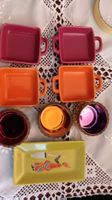 Lotto di ciotole per aperitivo colorate-arancioni,rosa,giall